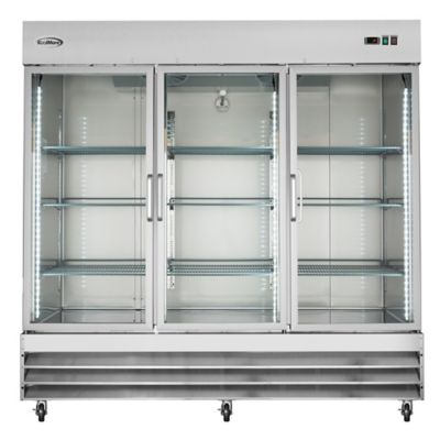 Image showing  81 in. Three-Door Reach-In Refrigerator - 72 cu. ft., RIR-3D-GD