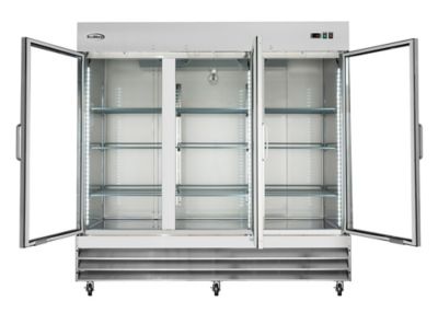 Image showing 7 th KoolMore 81 in. Three-Door Reach-In Refrigerator - 72 cu. ft., RIR-3D-GD