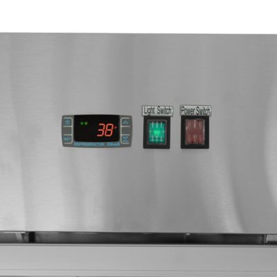 Image showing 8 th KoolMore 81 in. Three-Door Reach-In Refrigerator - 72 cu. ft., RIR-3D-GD