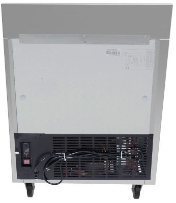 Image showing  27 in. One-Door Worktop Refrigerator with 3.5 in. Backsplash - 6.3 cu. ft., RWT-1D-6C