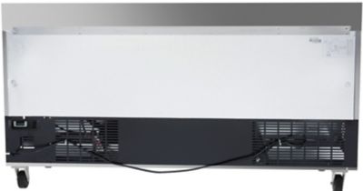 Image showing  72 in. Three-Door Worktop Refrigerator with 3.5 in. Backsplash - 16.9 cu. ft., RWT-3D-16C