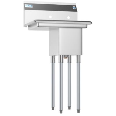 Image showing 5 th KoolMore 23 in. One Compartment Stainless Steel Commercial Sink with Drainboard, SA101410-10L3