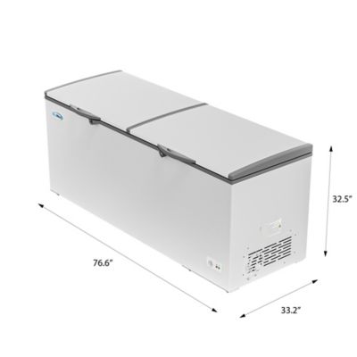 Image showing  77 in. Commercial Chest Freezer 24 cu. ft., SCF-24C