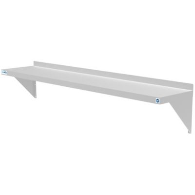 Image showing  12 x 60 in. 18 Gauge Stainless Steel Heavy Duty Wall Shelf, WMSH 1260