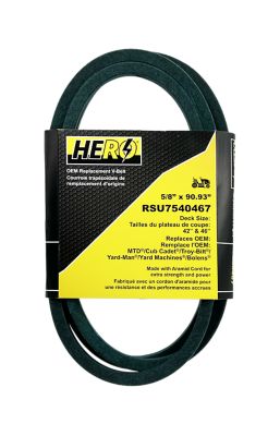 Hero 42 in. & 46 in. Premium OEM Replacement Mower Drive Belt 7540467