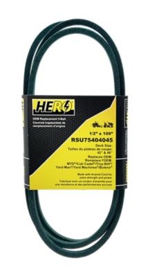 Hero 42 in. & 48 in. Premium OEM Replacement Mower Deck Belt 75404045