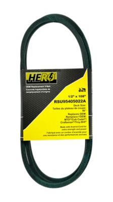 Hero 46 in. Premium OEM Replacement Mower Deck Belt 95405022A