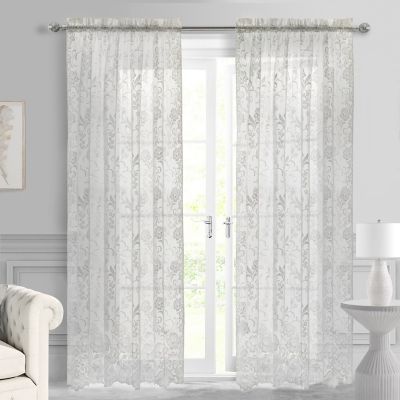 Habitat Limoges Rod Pocket Curtain Panel