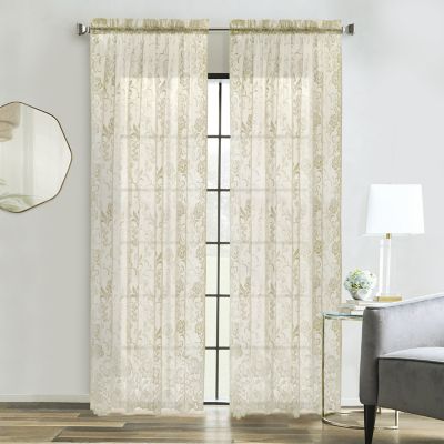 Habitat Limoges Rod Pocket Curtain Panel