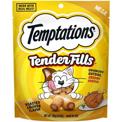Temptations Roasted Chicken Flavor Tender Fills Cat Treats