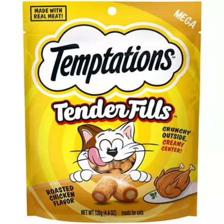 Temptations Roast Chicken Flavored Cat Treats Cat Crunchy Treats