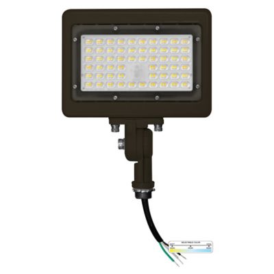 NUWATT 50 Watt 3Cct Bronze Flood Light