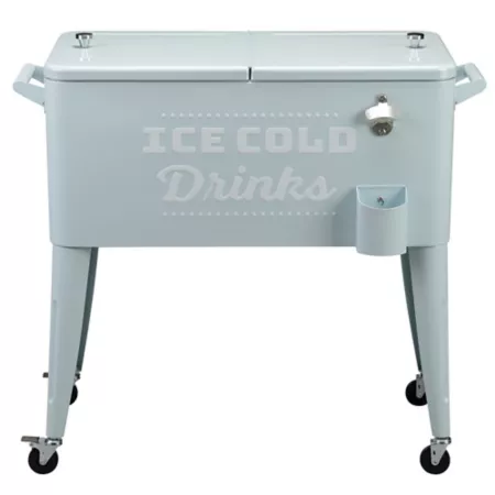 Discount Red 80 Quart Patio cooler light blue Patio Coolers