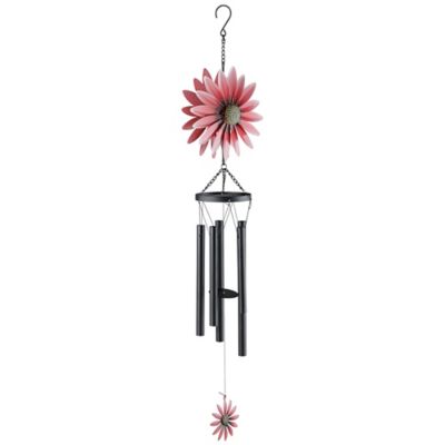 Red Shed Metal Flower Windchime