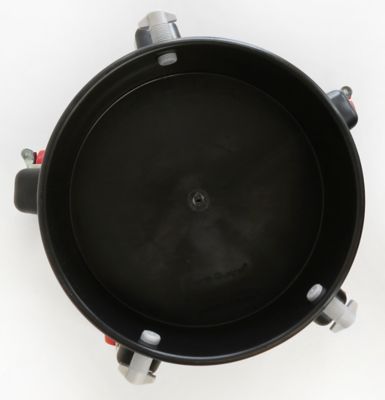 Image showing  250 lb. Capacity 5 gal. Bucket Dolly, Heavy-Duty Fits 3 to 7 gal. Buckets, Black