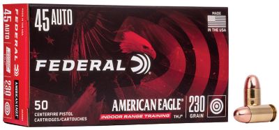 Federal 45 Auto 230 Grain Total Metal Jacket