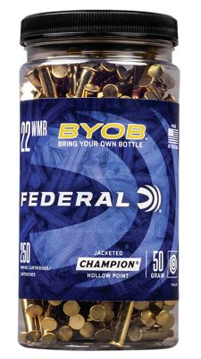 Federal 22 WMR 50 Grain Jacketed Hollow Point, 250 ct.