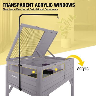 Image showing  Turtle Habitat, 39.4 in. x 22.5 in. x 31.5 in.