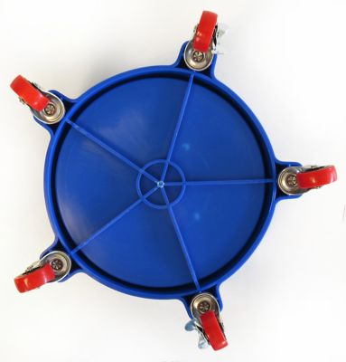 Image showing 5 th Grit Guard 250 lb. Capacity 5 gal. Bucket Dolly, Heavy-Duty Fits 3 to 7 gal. Buckets, Blue