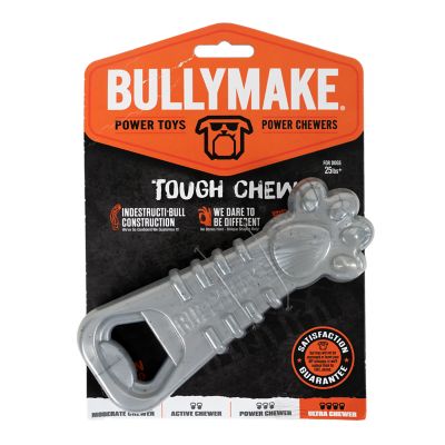 BULLYMAKE Nylon Silver Paw Opener Chicken Flavor Dog Toy
