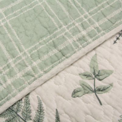Image showing 5 th Donna Sharp Botanical Quilt Set
