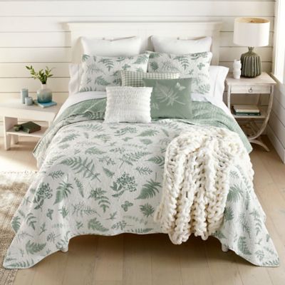 Image showing  Botanical Fern Decorative Pillow Cover