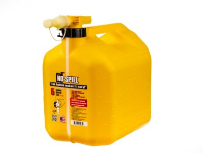 NO-SPILL No Spill View Stripe Diesel Can, 5 gal., 1467