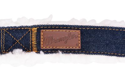 Image showing  Denim and Sherpa Dog Collar