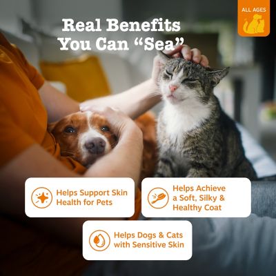 Image showing  Salmon Oil Pet Supplement, 8 oz.