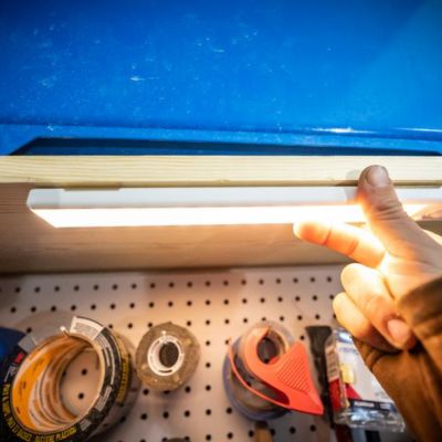 Image showing  12 in. Motion Sensor Rechargeable Under Cabinet Light, LP441