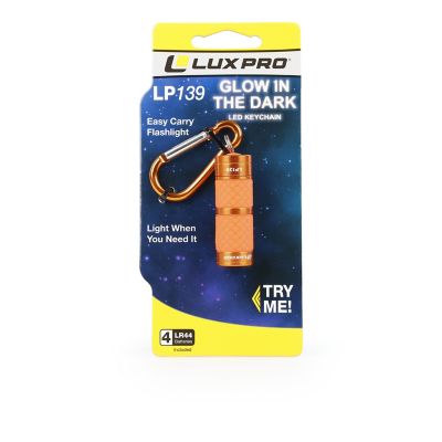 Image showing 10 th LUXPRO 25-Lumen Keychain Glow-in-The-Dark Light