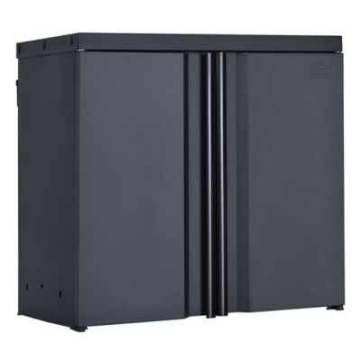 Edsal Ready to Assemble Wall Cabinet 28 in. x 14 in. Dx 26 in. Black, RTA281426-BLK