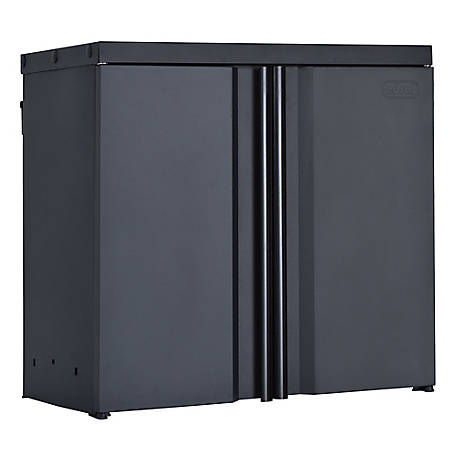 Edsal Ready to Assemble Wall Cabinet 28 in. x 14 in. Dx 26 in. Black, RTA281426-BLK