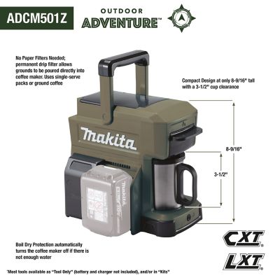 Image showing  Outdoor Adventure 18V LXT Coffee Maker, Tool Only