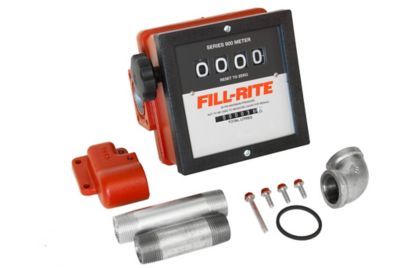 Fill-Rite 1 in. NPT Mechanical Meter Kit (gal.), 901CMK4200