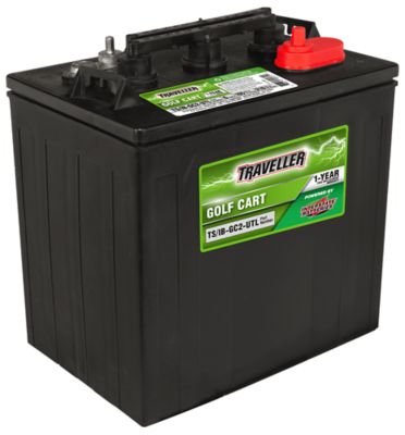 Image showing  Interstate 6V Golf Cart Battery, 105 RC
