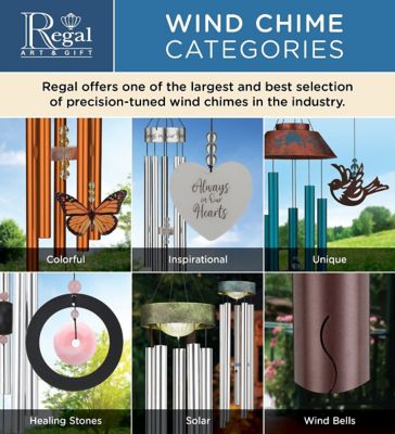 Image showing  40 in. Patina Breeze Chime, Bronze