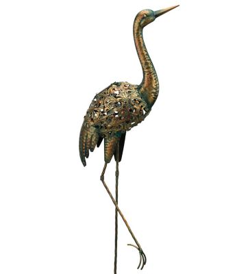 Regal Art & Gift Solar Bird Stake - Crane