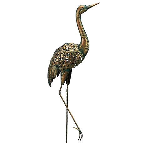 Regal Art & Gift Solar Bird Stake - Crane
