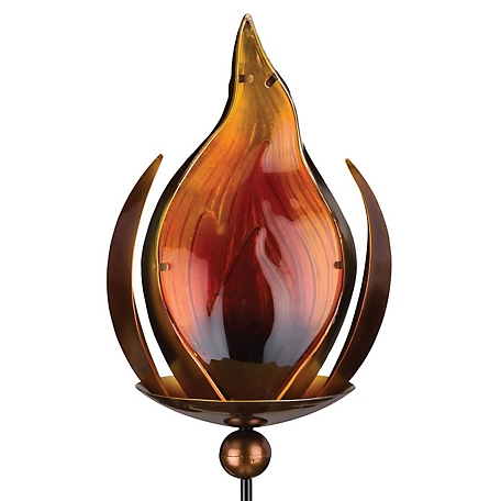 Regal Art & Gift Blaze Solar Stake - Bronze