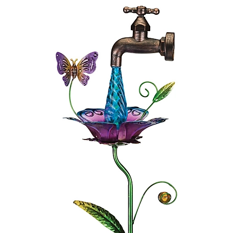 Regal Art & Gift Waterdrop Solar Stake - Butterfly