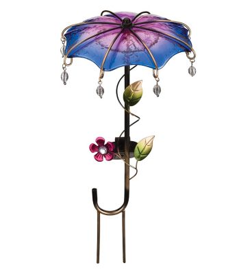 Regal Art & Gift Umbrella Solar Stake - Purple