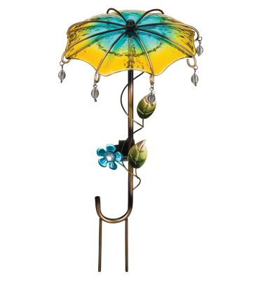 Image showing  Umbrella Solar Stake - Yellow
