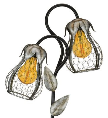 Image showing  36 in. Edison Solar Flower Stake, Tulip