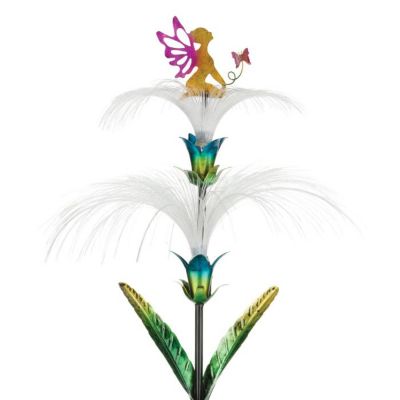 Image showing  Fountain Solar Stake - Fairy