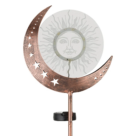 Regal Art & Gift Illusion Solar Stake - Sun/Moon