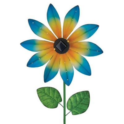 Image showing  Spinner Solar Stake - Blue