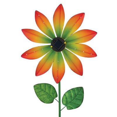 Image showing  Spinner Solar Stake - Orange