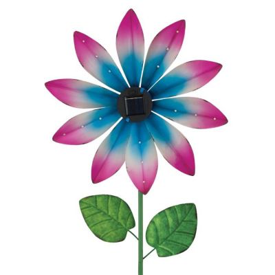 Image showing  Spinner Solar Stake - Pink