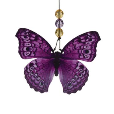 Image showing  32 in. Butterfly Chime, Purple Emperor